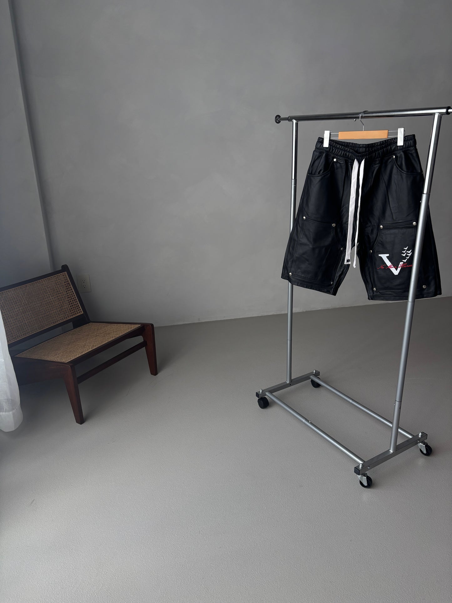 VLNS LEATHER CARPENTER JORTS
