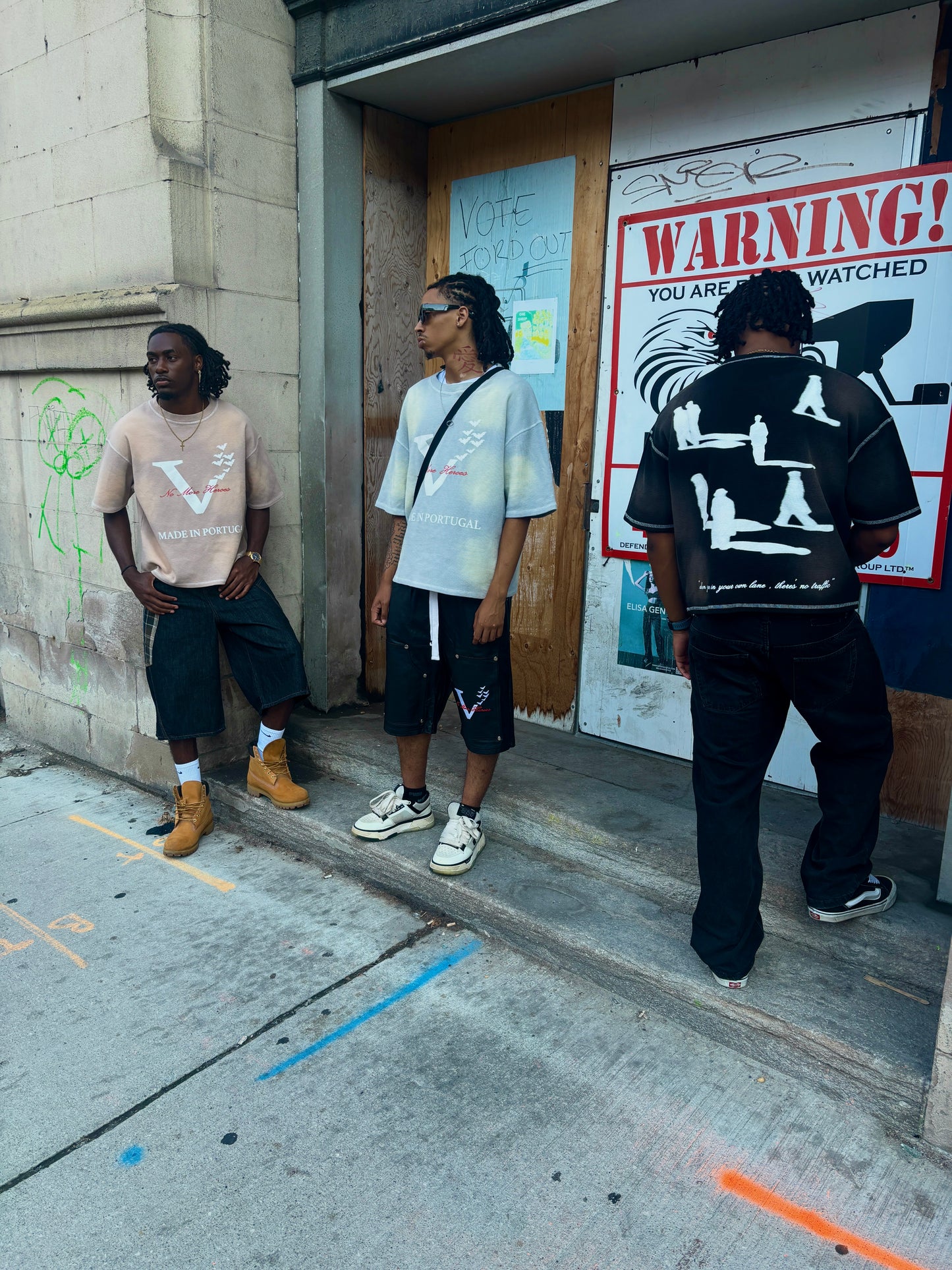 VLNS “Stay In Your Lane” Thermal Tee’s