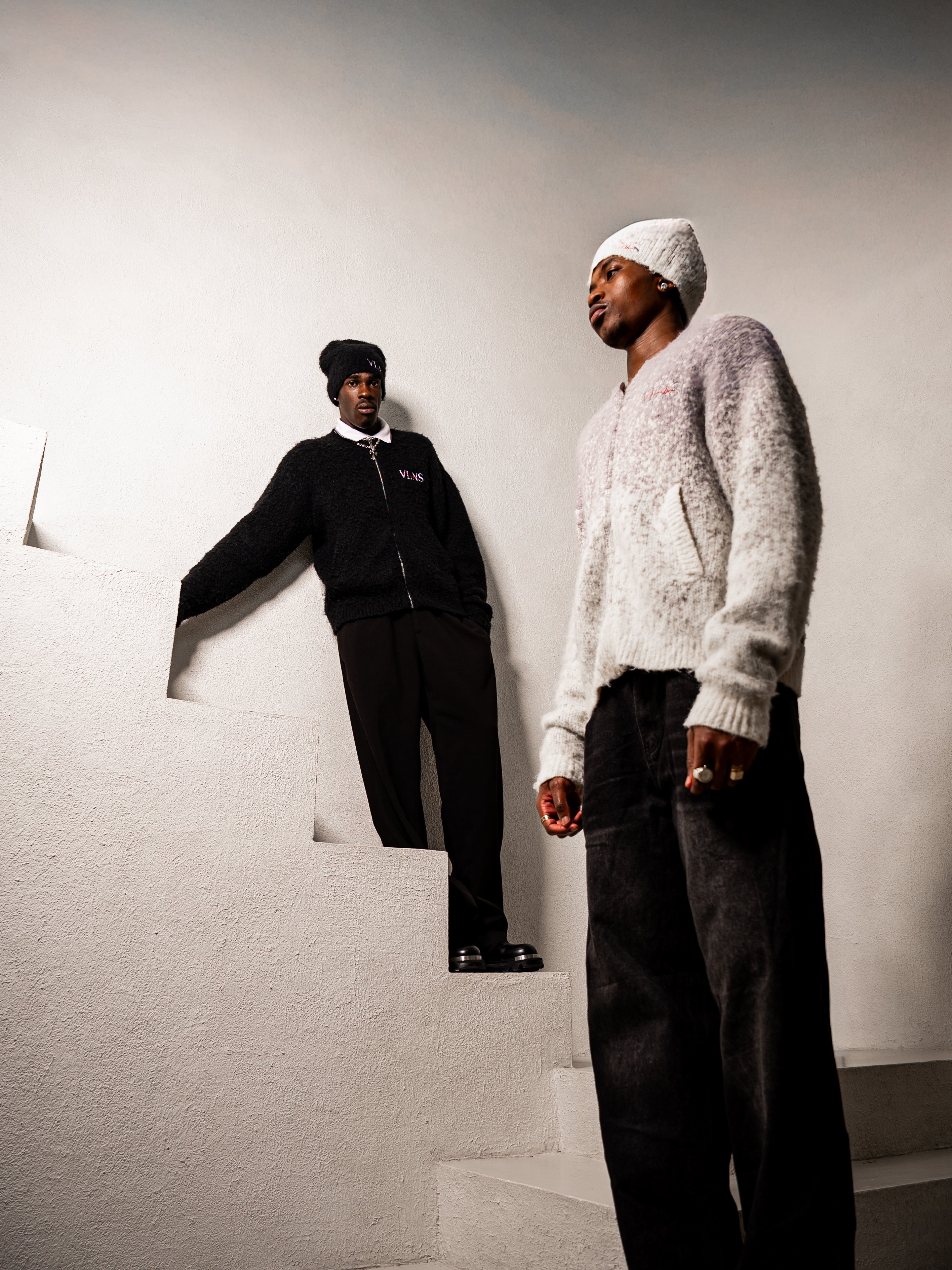 VLNS “ FIND YOUR IDENTITY” MOHAIR BEANIE