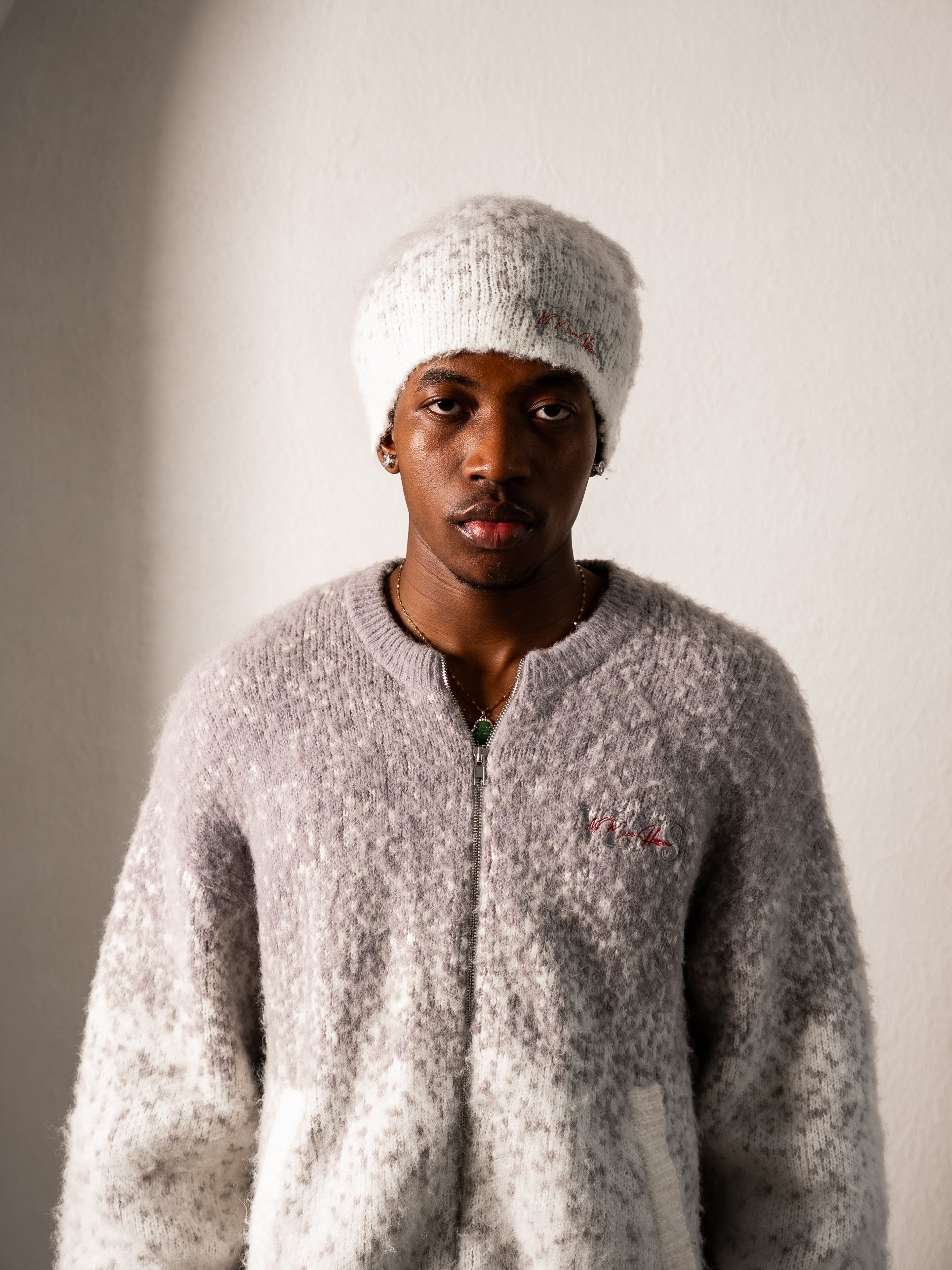 VLNS “ FIND YOUR IDENTITY” MOHAIR BEANIE