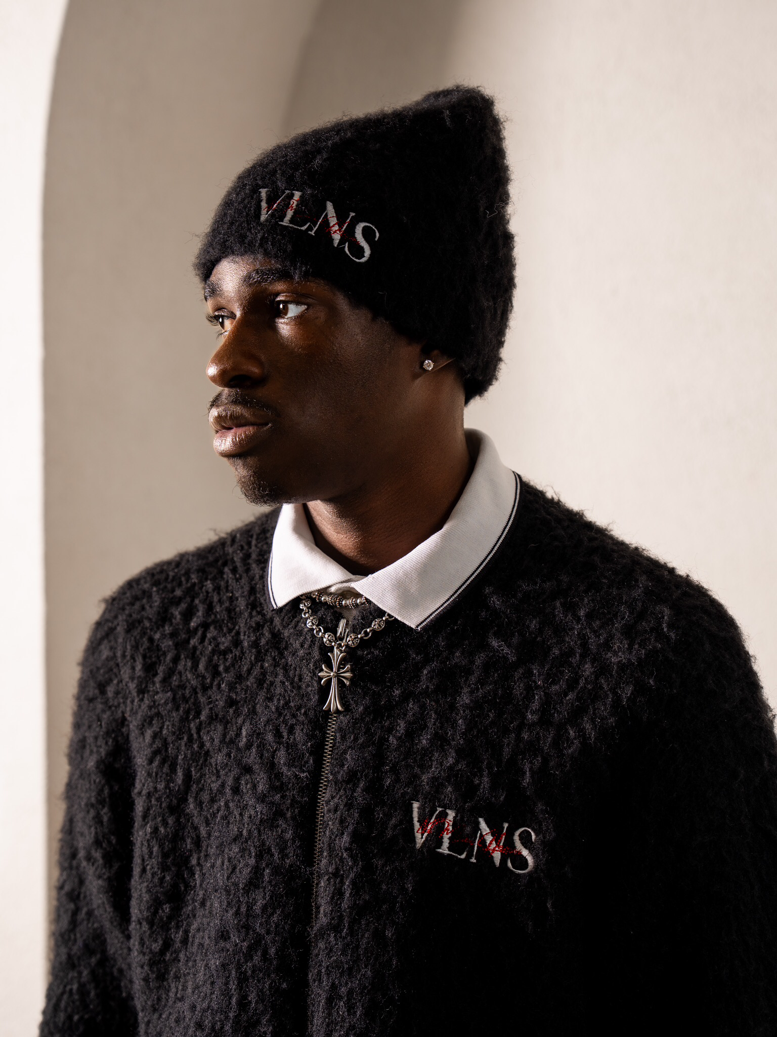 VLNS “ FIND YOUR IDENTITY” MOHAIR BEANIE
