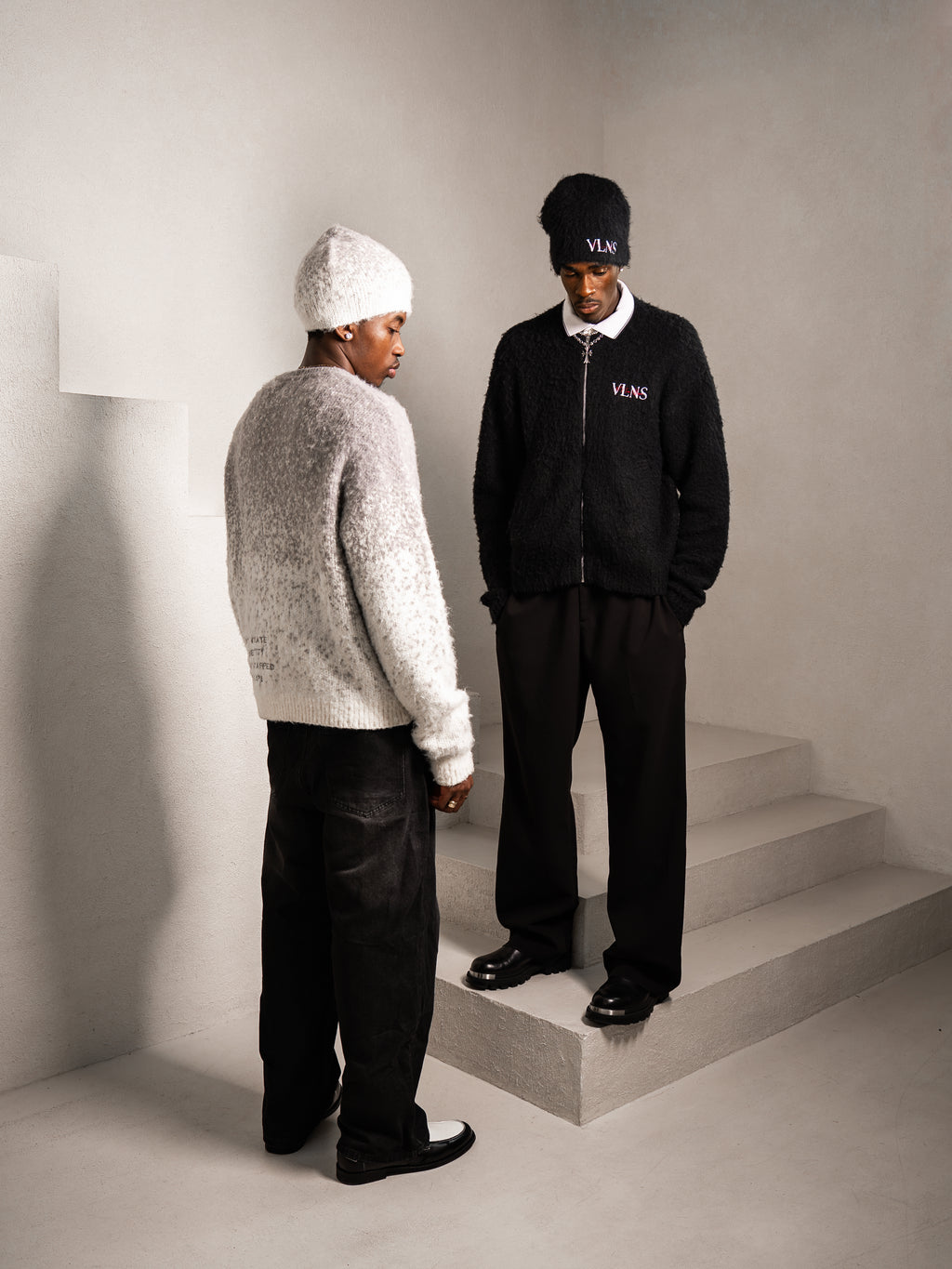 VLNS “ FIND YOUR IDENTITY” MOHAIR BEANIE