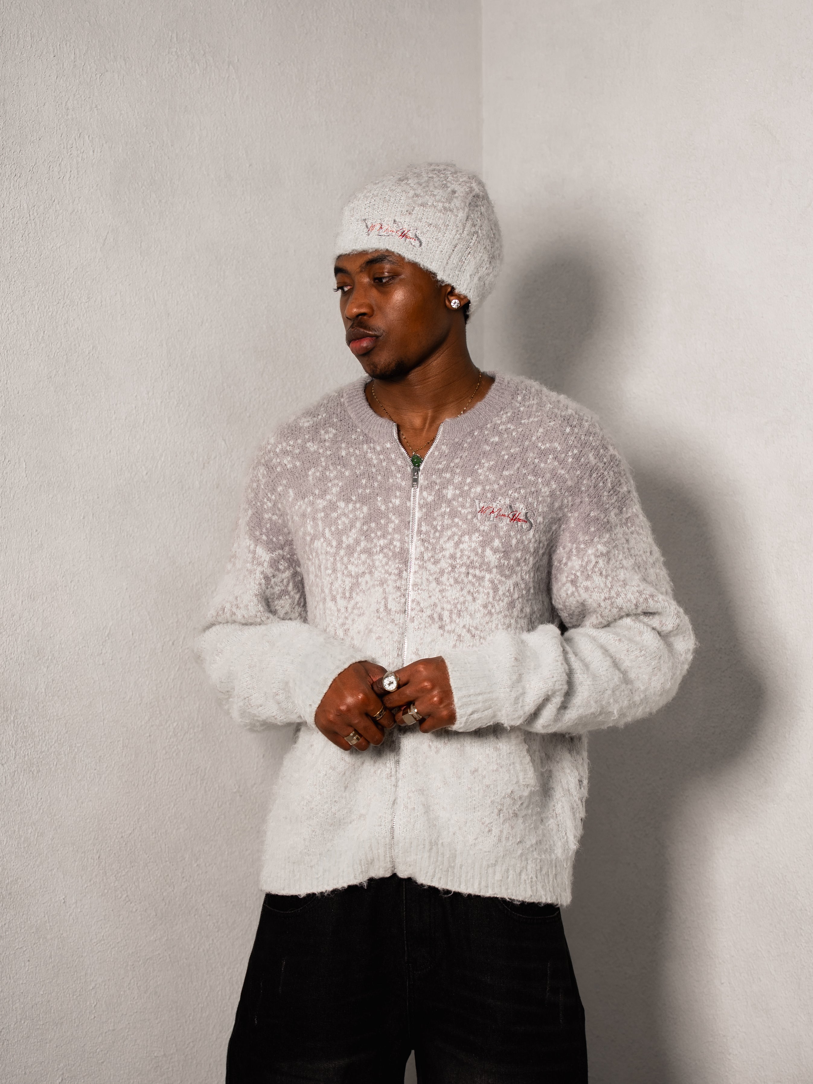 VLNS “ FIND YOUR IDENTITY” MOHAIR BEANIE